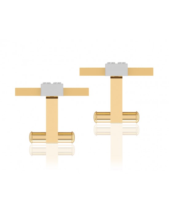 Fred Gold Cufflink